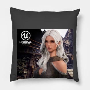 Unreal Engine 5 Model - Night Crows Pillow