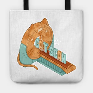 CAT - scanner isometric illustration Tote