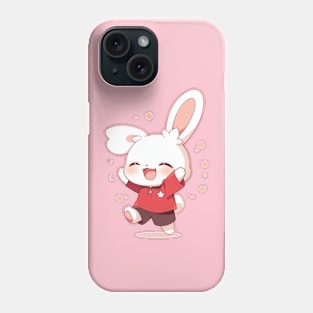 Kawaii Cute Soccer Rabbit Phone Case