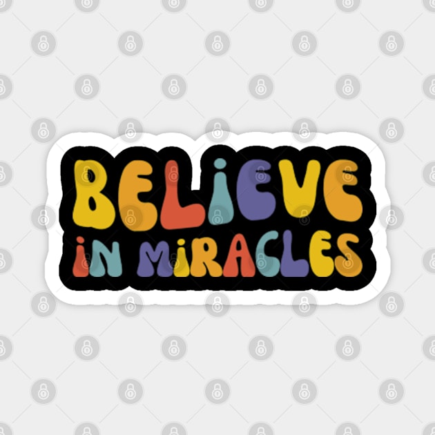 Believe In Miracles | Cute IVF Mama | In Vitro Magnet by WaBastian