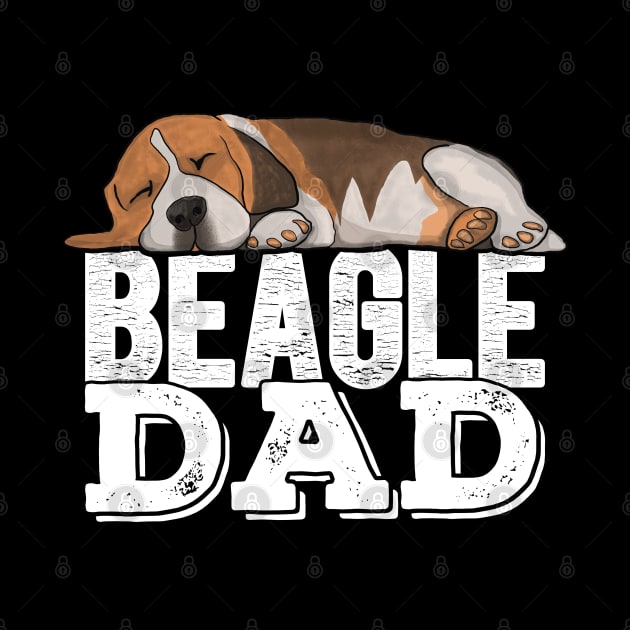 Beagle - Beagle Dad by Kudostees