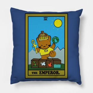 TAROT CARDS | THE EMPEROR. | CAT Pillow
