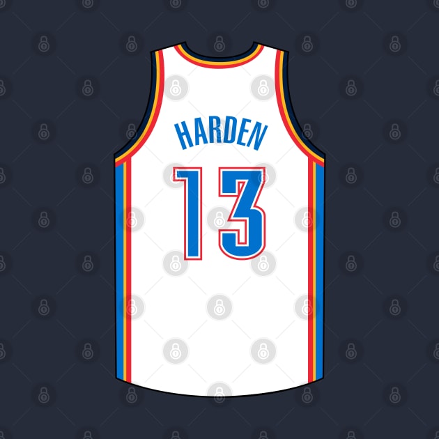 James Harden Oklahoma City Jersey Qiangy by qiangdade