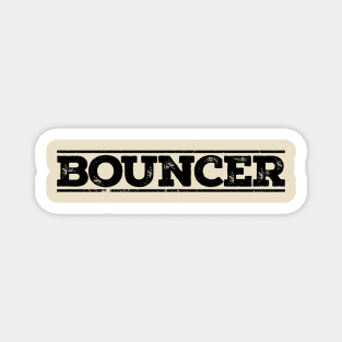 Bouncer Security Guard Magnet