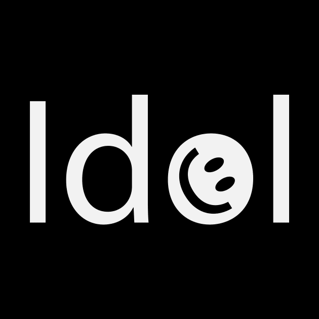Idol text design by BL4CK&WH1TE 