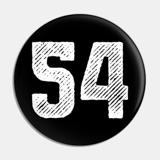 Fifty Four 54 Pin