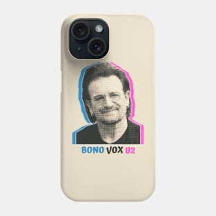 Bono Vox U2 Retro Phone Case