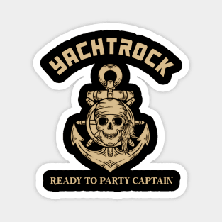 Yachtrock - ready to party captain Magnet