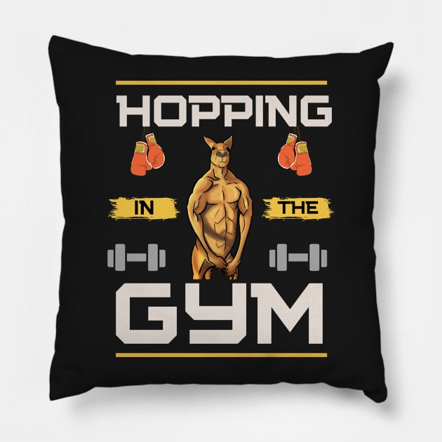 Gym life Pillow by HyzoArt