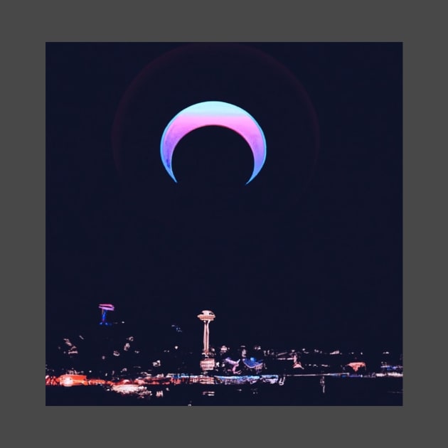 Demon Moon Seattle 2 by lofi_retrowave