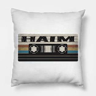 Haim Mix Tape Pillow