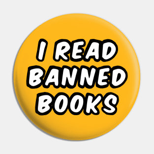 I READ BANNED BOOKS Pin