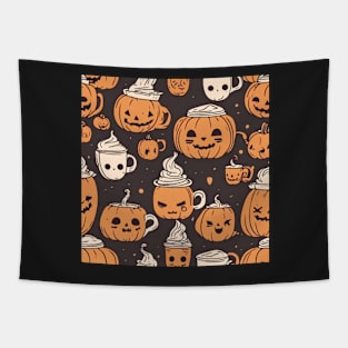 Pumpkin Spice Life Tapestry