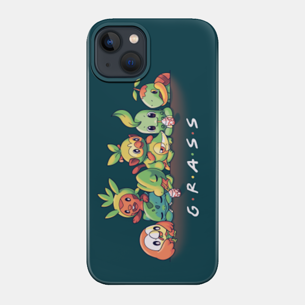 Kawaii Grass - Cute Gaming Animals - Cute Animals - Phone Case