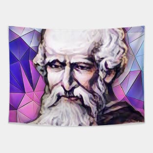 Archimedes Pink Portrait | Archimedes Artwork 8 Tapestry