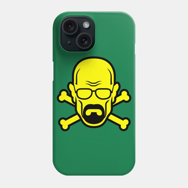 Heisenberg Skull Phone Case by demonigote