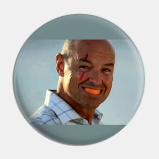 LOST John Locke Orange Slice Pin