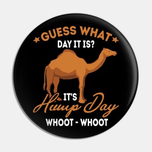 Guess What Day It Is? It's HUMP DAY Pin