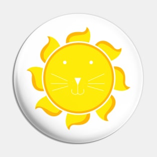 sun lion Pin