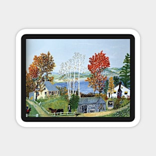 Grandma Moses Magnet