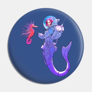 Space Mermaid Pin