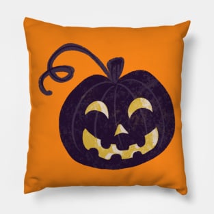 Happy Jack-o-lantern Pillow