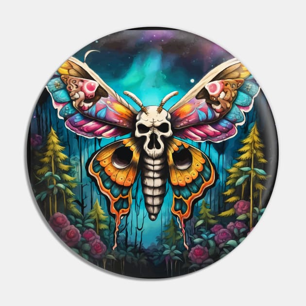 VIBRANT VISIONS (DEATH-HEAD MOTH) Pin by Morrigan Austin