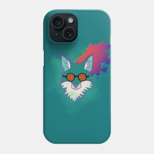 Fox on Fire Phone Case