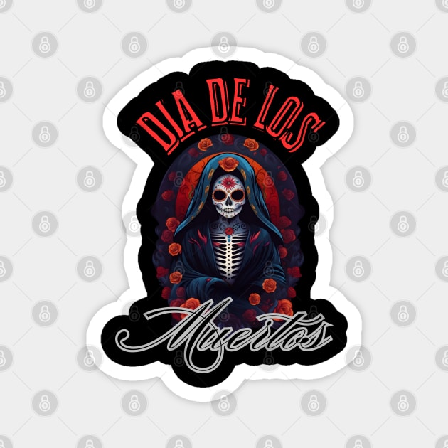 Dia De Los Muertos-Text Magnet by Absinthe Society 