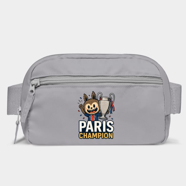 Paris Saint Germain Champion PSG Labubu Monster Finale Ligue Des Champions 2025 Celebration by Tshirtiz