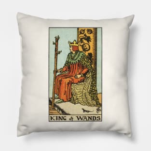 KING OF WANDS Pillow