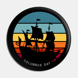 Columbus Day Pin