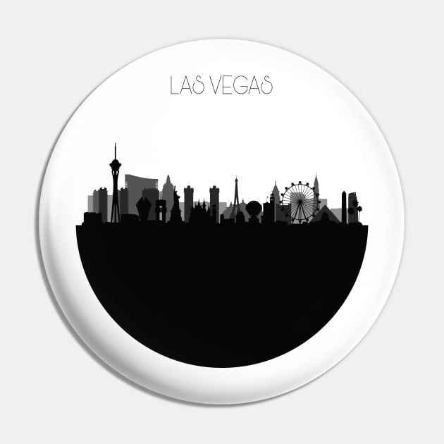 Las Vegas Skyline V2 Pin by inspirowl