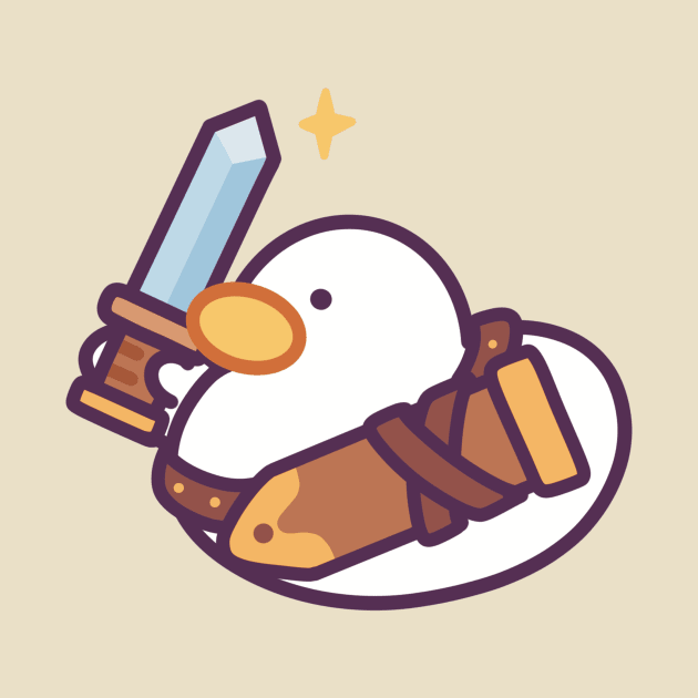 Swordsman? No, Swordsduck! by Meil Can