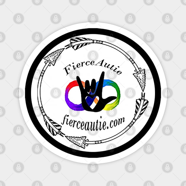 Fierce Autie Logo Magnet by Fierceautie