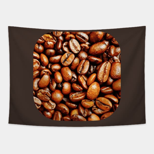 coffee beans Tapestry by FromBerlinGift