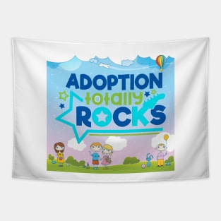 ADOPTION ROCKS Tapestry