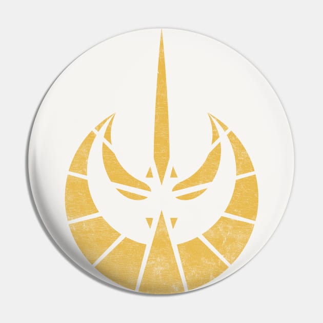 Temple Guard (Gold) Pin by HalfHeartlessHero