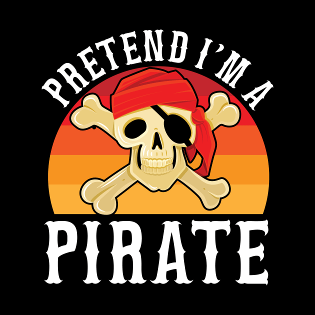Printed I'm A Pirate by badrianovic