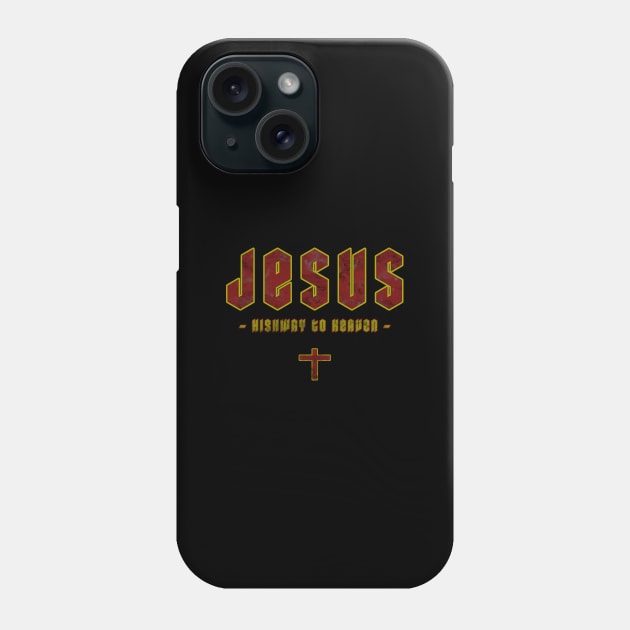 Jesus - Highway to Heaven Phone Case by Room Thirty Four