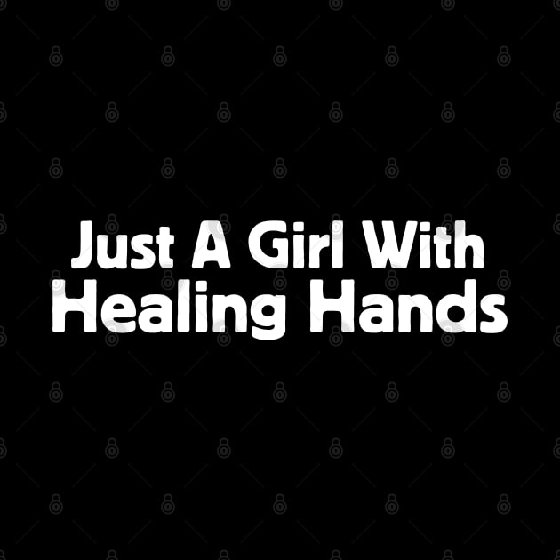 Girl With Healing Hands by HobbyAndArt