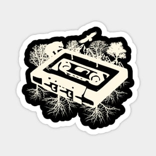 Retro Vintage Cassette Magnet