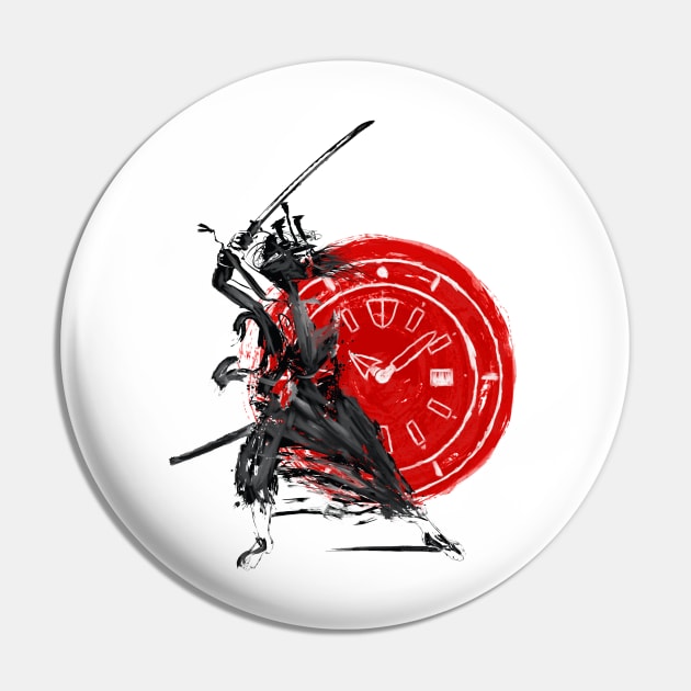 Samurai Pin by spicytees