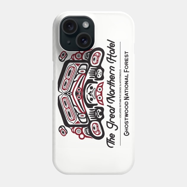 The Great Northern Hotel Mural FanArt Tribute Phone Case by darklordpug