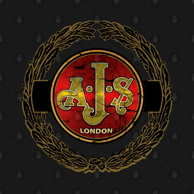 ajs motorcycles london by Midcenturydave