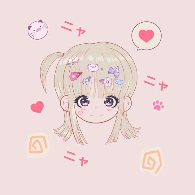 Decora Kei Cute Anime Girl Set by Jay Spotting