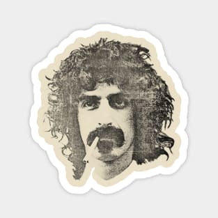 Retro Zappa Magnet