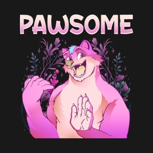 Pawsome I Furry Fandom Cospaly T-Shirt