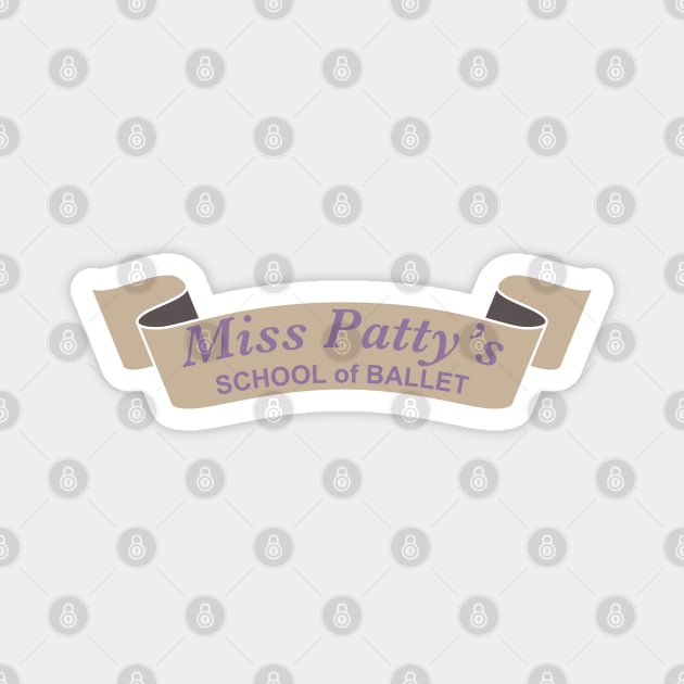 Miss Patty's School of Ballet Magnet by fandemonium