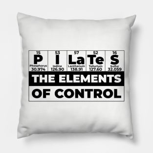 The Elements Of Control - Pilates Lover - Chemistry Lover Pillow